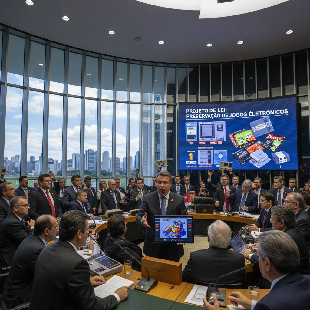 Projeto de Lei para Preservação de Jogos pode Ter Votação Urgente