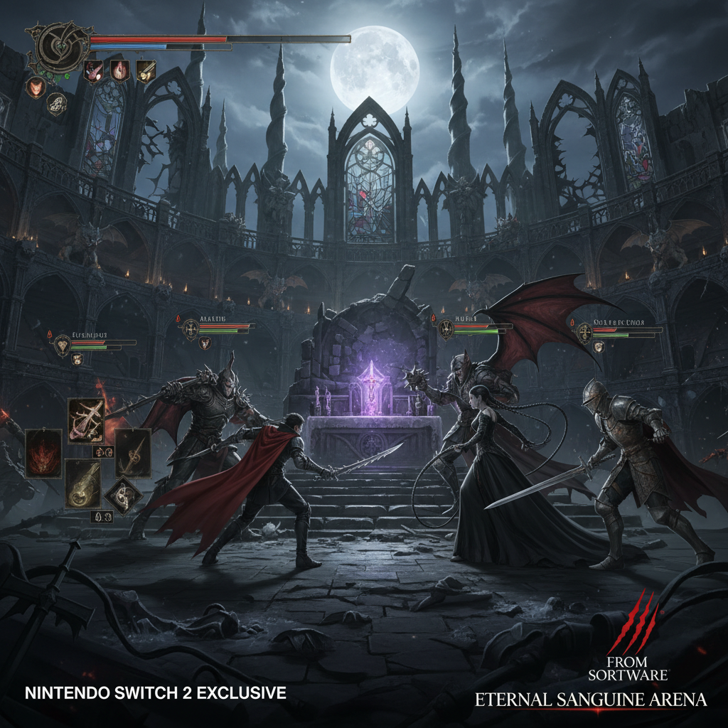 The Duskbloods: FromSoftware Anuncia Teste de Rede Exclusivo para Nintendo Switch 2