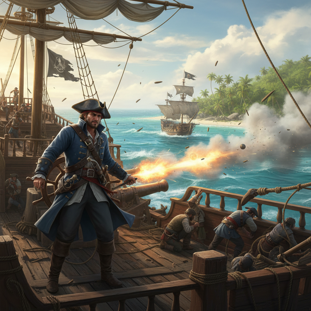 Assassin's Creed Black Flag Resynced já está disponível