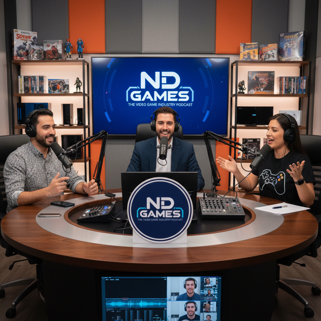 Podcast ND Games explora o universo profissional dos videogames