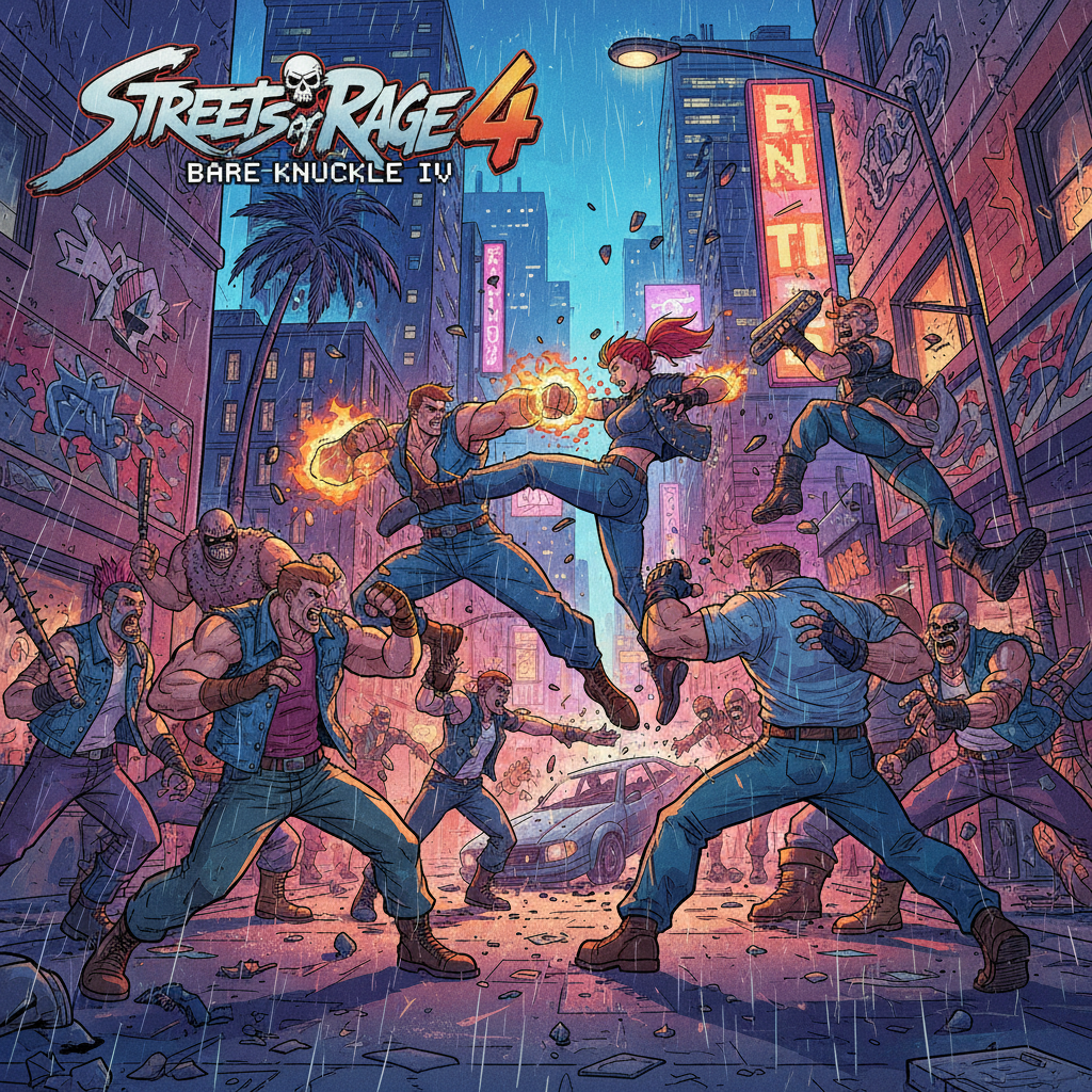 Streets of Rage 4: O retorno de um clássico beat 'em up
