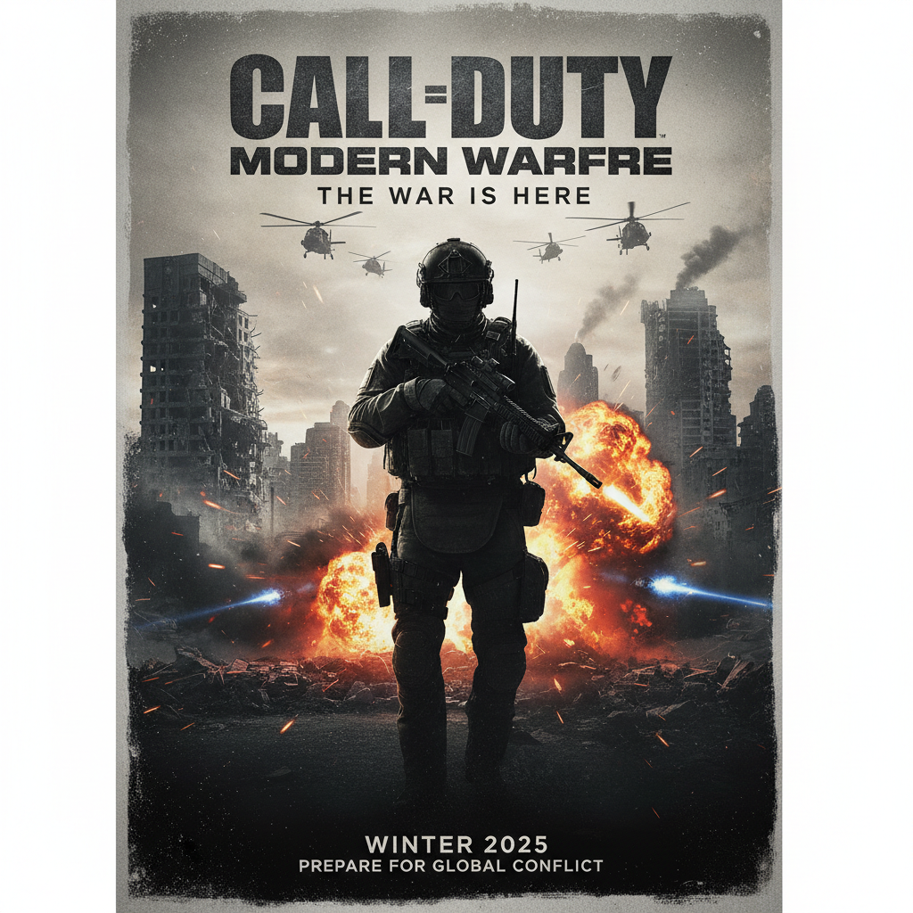 Filme de Call of Duty no universo Modern Warfare ganha teaser