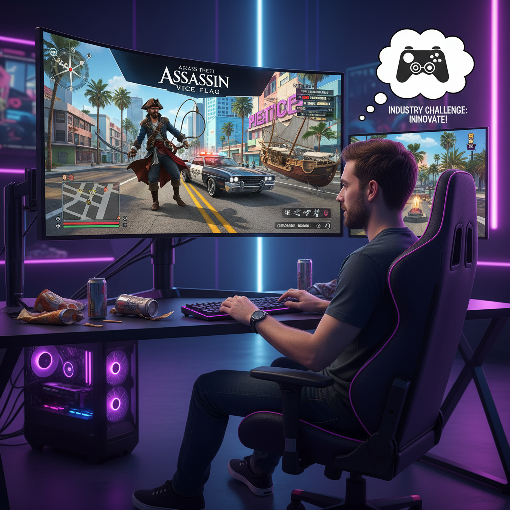 “Joguem nosso game”, pede dev de AC Black Flag Resynced com chegada de GTA 6