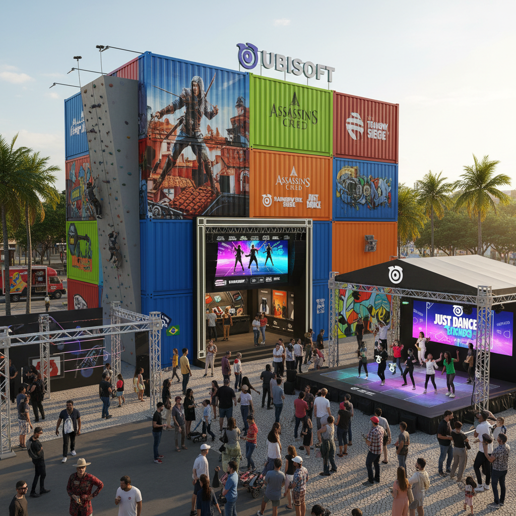 Ubisoft inaugura pop-up store em São Paulo com grandes atrações