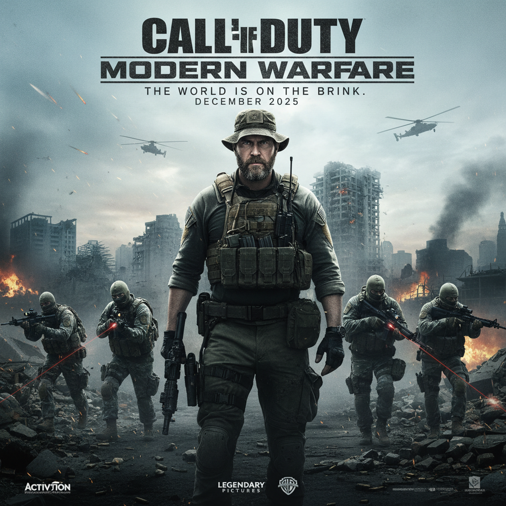 Filme de Call of Duty no Universo Modern Warfare: Lançamento em 2028