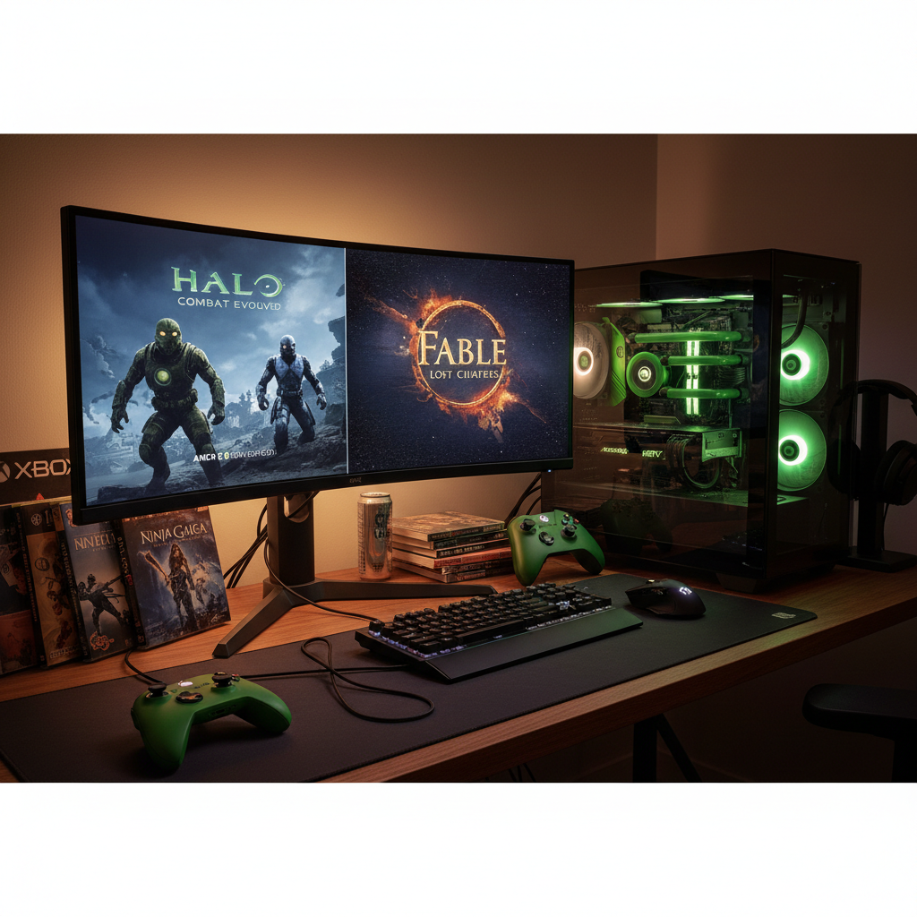 Retrocompatibilidade Xbox Chega ao PC com Jogos Clássicos