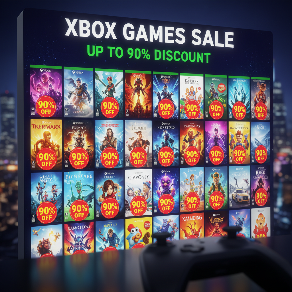 Grandes Ofertas no Xbox: Jogos Chegam Com Até 90% de Desconto