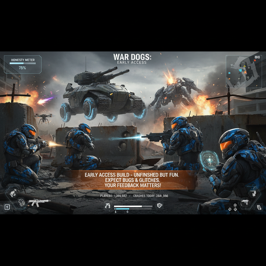 WARDOGS: Desenvolvedora Lista Motivos Para Não Comprar o Jogo