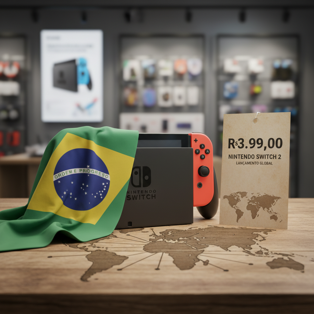 Nintendo Switch 2: Novo Preço Oficial no Brasil Anunciado