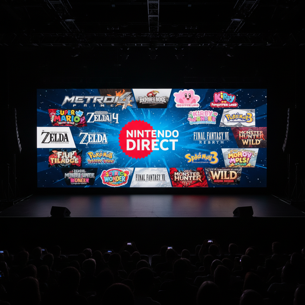 Nintendo Direct Revela Novos Títulos para Switch 2
