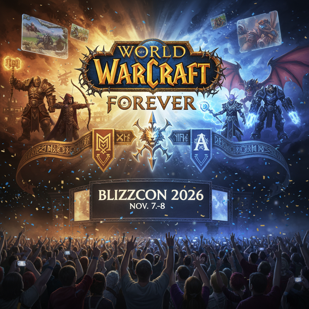World of Warcraft Forever revelado na BlizzCon 2026