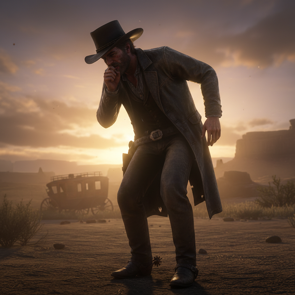 Arthur Morgan: Ator estava doente durante gravações das tosses em RDR2