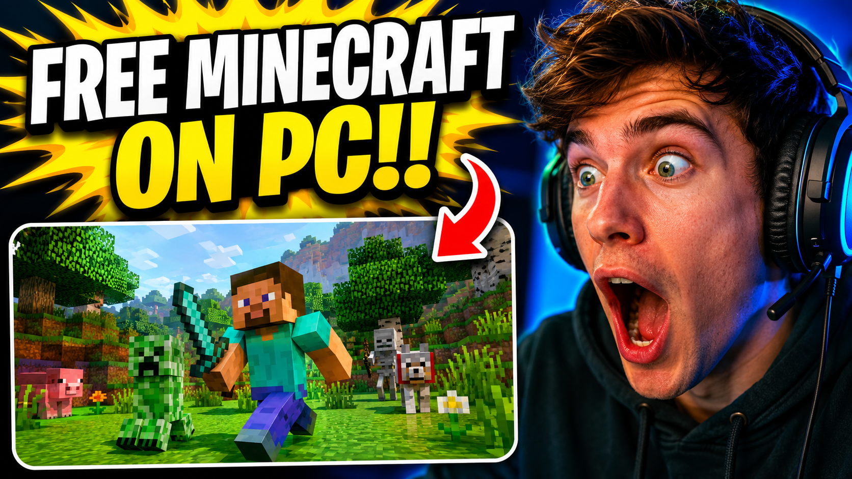 Como Baixar Minecraft ORIGINAL Grátis ATUALIZADO 2026